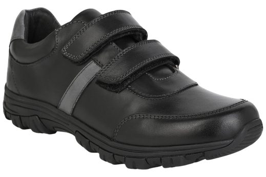 Benelaccio Boys Casual Moc Toe Velcro Sneaker (363)